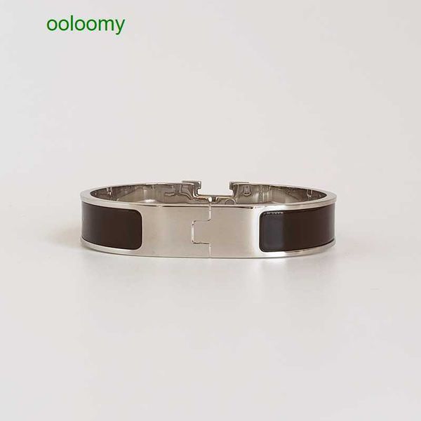 classic h bracelet silver bangle for men silver enamel bracelets men and women cuff bracelet 12mm wide with gift bag 4cln, Black
classic h bracelet silver bangle for men silver enamel bracelets men and women cuff bracelet 12mm wide with gift bag 4cln, Black