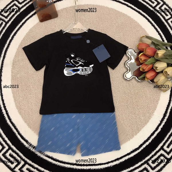 luxury tracksuits kids designer clothes tees sets baby suits 2pcs sports shoes printed round neck short sleeves and denim shorts, White
luxury tracksuits kids designer clothes tees sets baby suits 2pcs sports shoes printed round neck short sleeves and denim shorts, White