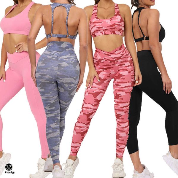 yoga outfit 2023 camo sports bra squat proof scrunch high v waist leggings yoga sets fitness workout gym yoga pant women running active suit
yoga outfit 2023 camo sports bra squat proof scrunch high v waist leggings yoga sets fitness workout gym yoga pant women running active suit