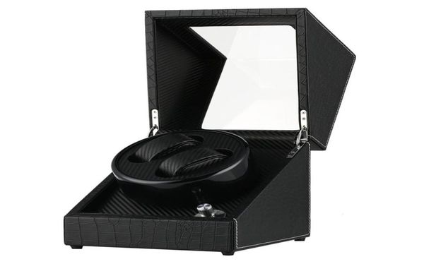 black automatic watch winder usukaueu plug adapter mechanical self winding box double motor shaker holders new arrival 20191055172, Black;blue
black automatic watch winder usukaueu plug adapter mechanical self winding box double motor shaker holders new arrival 20191055172, Black;blue