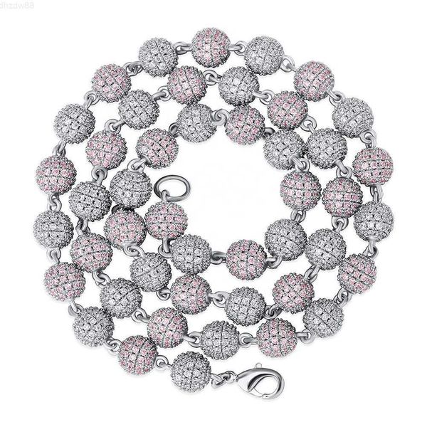 6mm8mm iced ball chain choker necklace hip hop charm necklace iced out cubic zirconia hip hop bling jewelry for gift, Silver
6mm8mm iced ball chain choker necklace hip hop charm necklace iced out cubic zirconia hip hop bling jewelry for gift, Silver