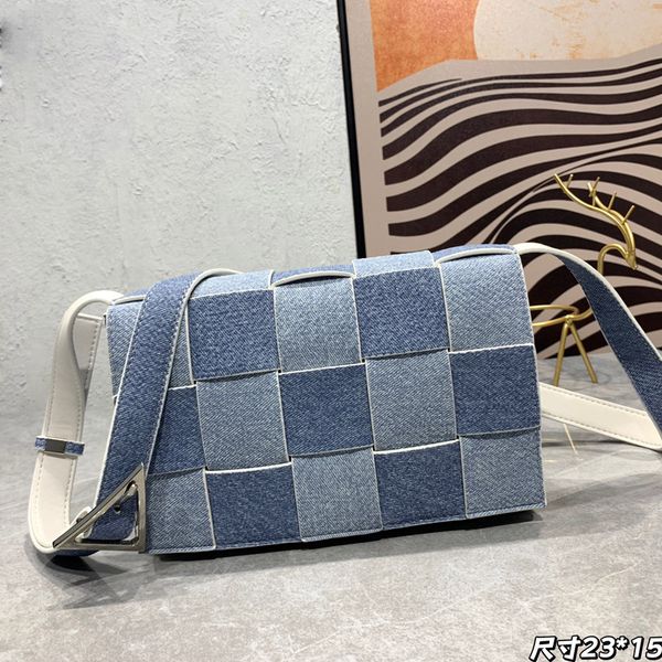 denim crossbody bag woven handbag purse knot clutch bags fashion letter plain style magnetic closure braided leather inside designer handbag
denim crossbody bag woven handbag purse knot clutch bags fashion letter plain style magnetic closure braided leather inside designer handbag