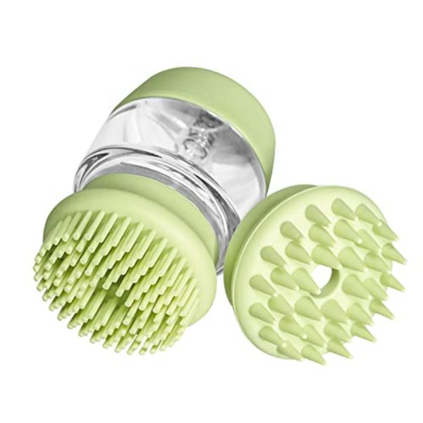 

Multifunctional Pet-Bath-Brush for Dog and Cat Washing,Soothing Massage Soft Hair Silicone Comb with Shampoo Dispenser