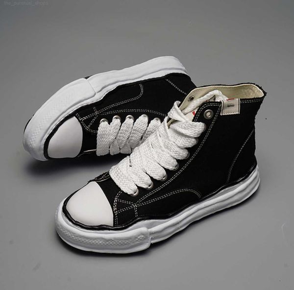 maison mihara yasuhiro mmy shoes matching black and white elevated low men's and women's thick soled deformation dissolving canvas
maison mihara yasuhiro mmy shoes matching black and white elevated low men's and women's thick soled deformation dissolving canvas