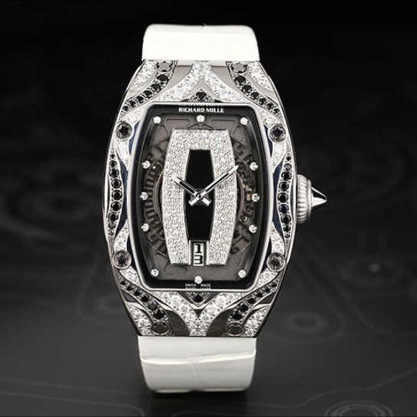 watch new automatic high-quality designer female mechanical mechanical luxury wrist lip watches rm007 women's platinum 2023 original st, Slivery;brown
watch new automatic high-quality designer female mechanical mechanical luxury wrist lip watches rm007 women's platinum 2023 original st, Slivery;brown