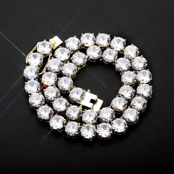 hip hop diamond jewelry iced out 10mm diamond tennis necklace 10mm cz tennis necklace, Silver
hip hop diamond jewelry iced out 10mm diamond tennis necklace 10mm cz tennis necklace, Silver