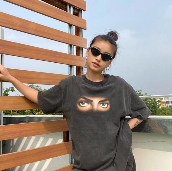 vintage classic designer t shirt summer short sleeve 3d eye print women tshirt cartoon men tee, White
vintage classic designer t shirt summer short sleeve 3d eye print women tshirt cartoon men tee, White