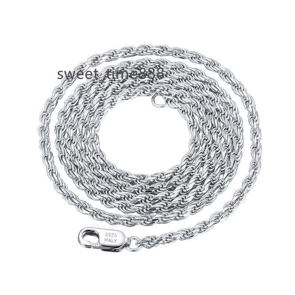 luxury men women 18k gold plated 925 sterling silver 1.5/2.3/3.3mm twist necklace chain sterling silver rope chain
luxury men women 18k gold plated 925 sterling silver 1.5/2.3/3.3mm twist necklace chain sterling silver rope chain
