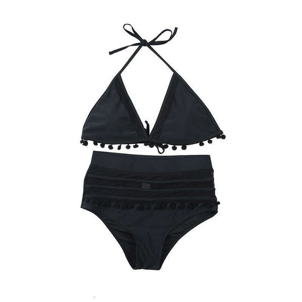 shiying 2023 three point hanging neck bikini swimwear new split bikini high waist swimwear, White;black
shiying 2023 three point hanging neck bikini swimwear new split bikini high waist swimwear, White;black