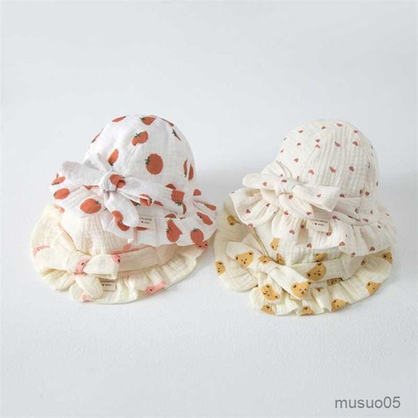 caps hats cute cotton gauze baby sun hat new spring summer muslin boys girls bucket hat for 0-2y newborn wide brim outdoor beach cap, Yellow
caps hats cute cotton gauze baby sun hat new spring summer muslin boys girls bucket hat for 0-2y newborn wide brim outdoor beach cap, Yellow