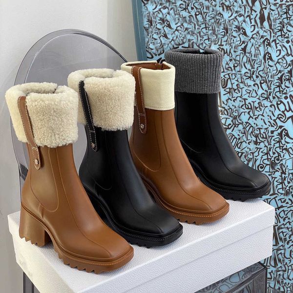 betty women pvc rain boots designer half boot ladies dress shoes womens booties rubber medal coarse side zipper winter shoe lady bootis no23, Black
betty women pvc rain boots designer half boot ladies dress shoes womens booties rubber medal coarse side zipper winter shoe lady bootis no23, Black