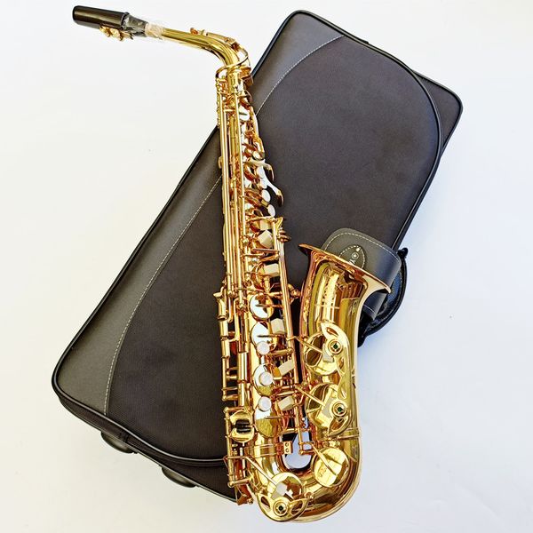 japan professional alto saxophone yas-62 gold key super musical instrument electrophoretic gold sax mouthpiece gift258
japan professional alto saxophone yas-62 gold key super musical instrument electrophoretic gold sax mouthpiece gift258