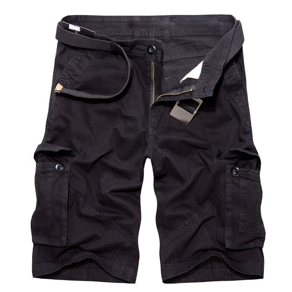 men's shorts drop army green cargo shorts men casual military fashion cotton shorts homme loose tactical short pants no belt 40 230506, White;black
men's shorts drop army green cargo shorts men casual military fashion cotton shorts homme loose tactical short pants no belt 40 230506, White;black