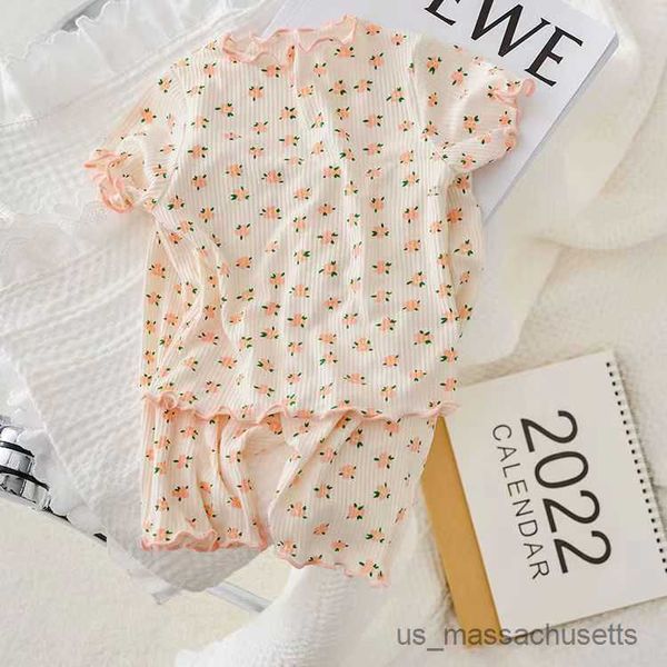 clothing sets summer baby home sleepwear clothes cute strawberry and floral full print crew neck pullover short sleeve cotton two-piece suit, White
clothing sets summer baby home sleepwear clothes cute strawberry and floral full print crew neck pullover short sleeve cotton two-piece suit, White