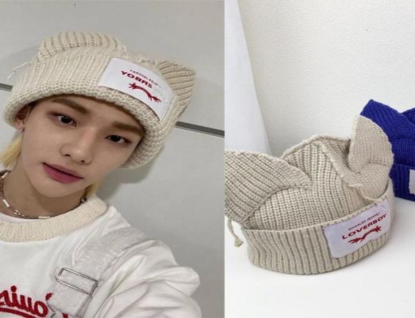 beanieskull caps kpop stray kids felix same beanies cat ears hat knitted cute wool casual men women accessories 2211281275377, Blue;gray
beanieskull caps kpop stray kids felix same beanies cat ears hat knitted cute wool casual men women accessories 2211281275377, Blue;gray