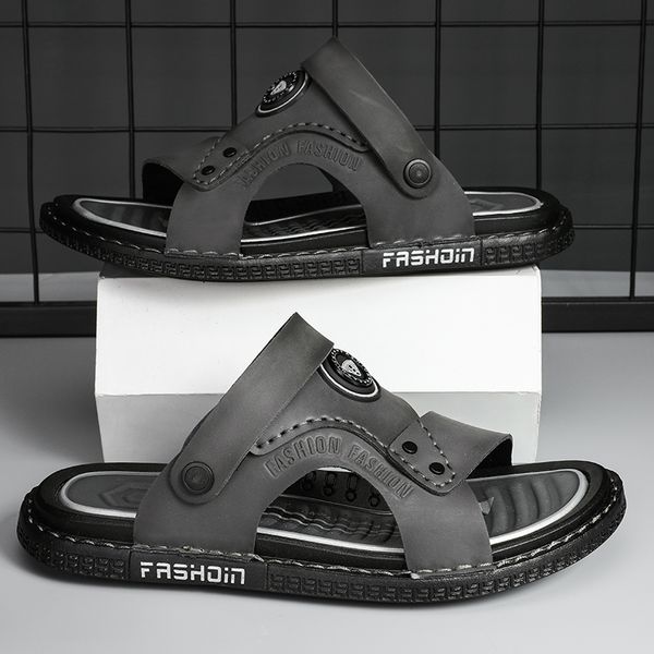sandals mens summer wear non-slip deodorant light dual-use wading driving mens casual beach shoes student sandals, Black
sandals mens summer wear non-slip deodorant light dual-use wading driving mens casual beach shoes student sandals, Black