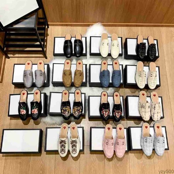 summer outdoor leather slipper luxury retro fashion beach shoes sandal classic womens half slippers animal flowers embroidery with original, Black
summer outdoor leather slipper luxury retro fashion beach shoes sandal classic womens half slippers animal flowers embroidery with original, Black