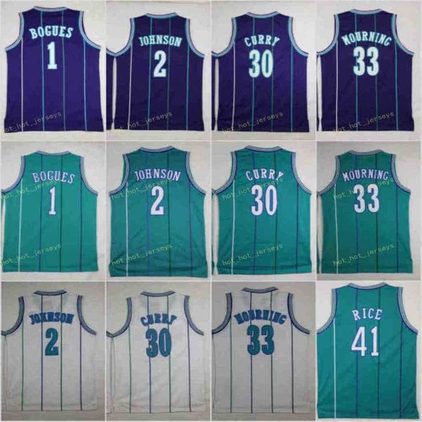 men vintage tyrone 1 muggsy bogues jerseys larry 2 johnson dell 30 curry alonzo 33 mourning glen 41 rice basketball chariotte, Black;red
men vintage tyrone 1 muggsy bogues jerseys larry 2 johnson dell 30 curry alonzo 33 mourning glen 41 rice basketball chariotte, Black;red