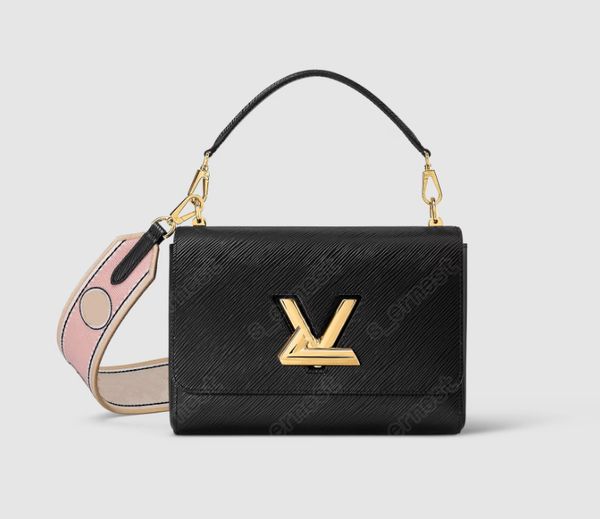 designer shoulder bag popular twist bags epi leather small square handbag metal long chain v shaped buckle fashion messenger bag m22036
designer shoulder bag popular twist bags epi leather small square handbag metal long chain v shaped buckle fashion messenger bag m22036