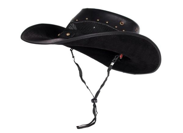 berets 100 leather women men western cowboy hat summer mesh breathable sombrero hombre caps dad godfather hats 2 szie plus sizebe7877753, Blue;gray
berets 100 leather women men western cowboy hat summer mesh breathable sombrero hombre caps dad godfather hats 2 szie plus sizebe7877753, Blue;gray
