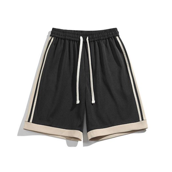 american high street sports short for men's summer new trend versatile loose thin quarter pants{category}, Black
american high street sports short for men's summer new trend versatile loose thin quarter pants{category}, Black