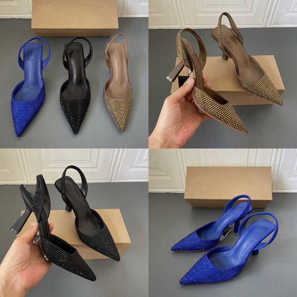 sandals pointed toe shallow slip on women sandals thin high heel ladies elegant dress pumps shoes outdoor slingback 230316, Black
sandals pointed toe shallow slip on women sandals thin high heel ladies elegant dress pumps shoes outdoor slingback 230316, Black