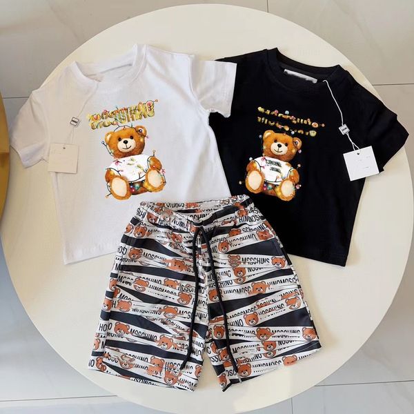 kids clothes kid designer toddler sets baby t shirt short sleeve two piece set kid clothe boys girls clothing luxury summer bear pattern wit, White
kids clothes kid designer toddler sets baby t shirt short sleeve two piece set kid clothe boys girls clothing luxury summer bear pattern wit, White