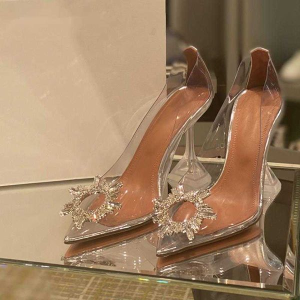 sandal 2023 star style crystal transparent pvc women pump luxury rhinestone high heel wedding bridal shoe summer party prom 230317, Black
sandal 2023 star style crystal transparent pvc women pump luxury rhinestone high heel wedding bridal shoe summer party prom 230317, Black