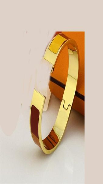 12mm classic brand design bracelets pattern enamel gold titanium steel buckle bangle bracelet for women grils friend sister fashio2443154, Black
12mm classic brand design bracelets pattern enamel gold titanium steel buckle bangle bracelet for women grils friend sister fashio2443154, Black
