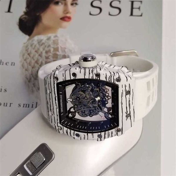 richarde milles designer watches tiktok hollow out perspective personalized fashion with glow quartz male female student jgba, Slivery;black
richarde milles designer watches tiktok hollow out perspective personalized fashion with glow quartz male female student jgba, Slivery;black