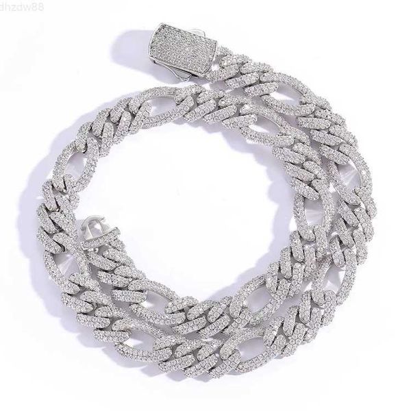 customized fashion 13mm sterling silver two rows moissanite diamond fine cuban chain link for jewelry necklace
customized fashion 13mm sterling silver two rows moissanite diamond fine cuban chain link for jewelry necklace