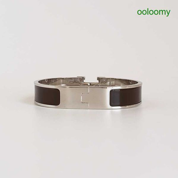 classic h bracelet silver bangle for men silver enamel bracelets men and women cuff bracelet 12mm wide with gift bag hfwa, Black
classic h bracelet silver bangle for men silver enamel bracelets men and women cuff bracelet 12mm wide with gift bag hfwa, Black