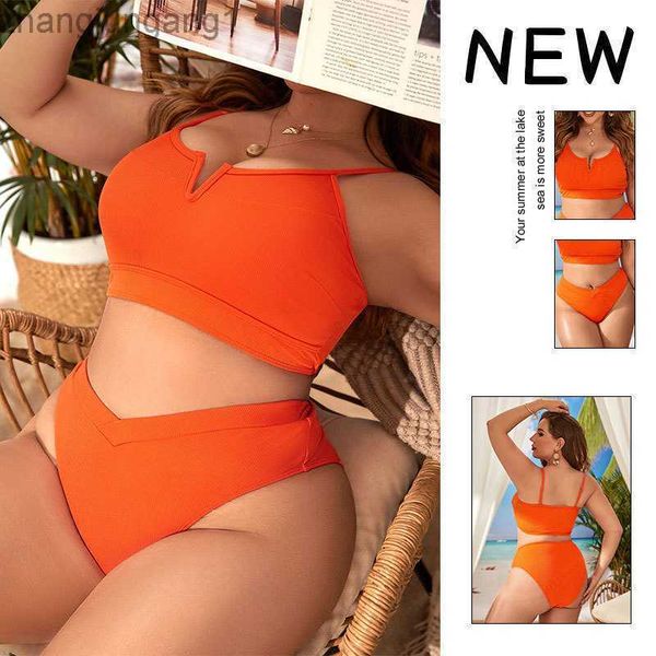 designer bikini 2023 oversized swimwear solid high waist conservative split swimwear women's bikini, White;black
designer bikini 2023 oversized swimwear solid high waist conservative split swimwear women's bikini, White;black