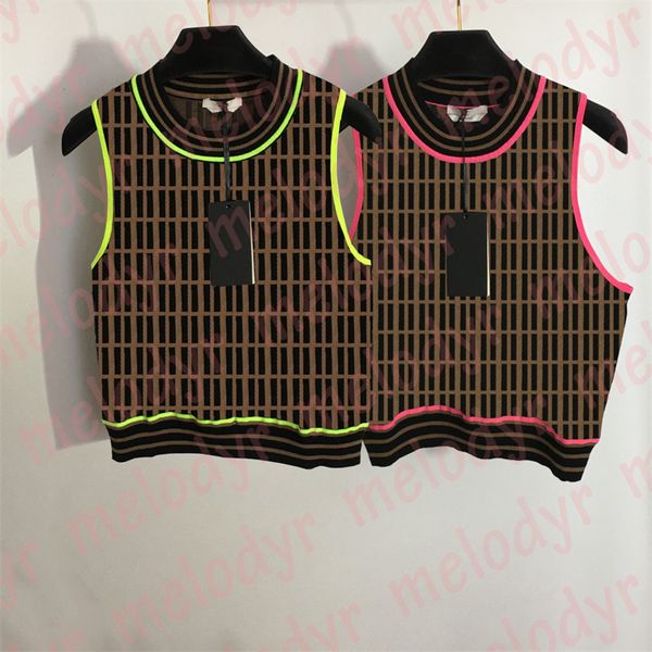 designer letter vest womens knitted tank summer elastic slim sleeveless crop knitwear, Black
designer letter vest womens knitted tank summer elastic slim sleeveless crop knitwear, Black
