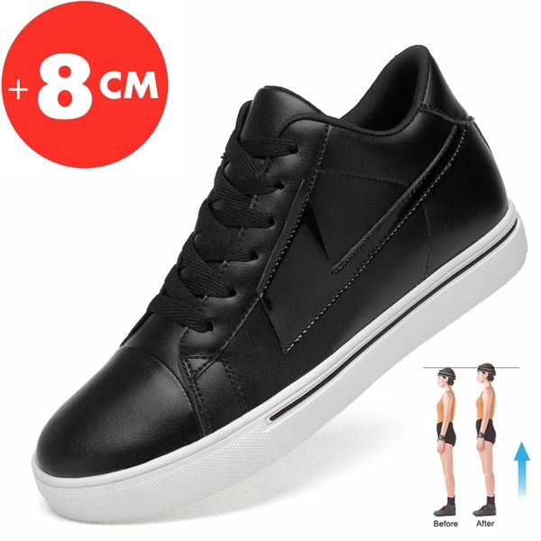 casual sneakers men elevator shoes heightening shoes men increase shoes height increase insole 8cm outdoor sports, Black
casual sneakers men elevator shoes heightening shoes men increase shoes height increase insole 8cm outdoor sports, Black