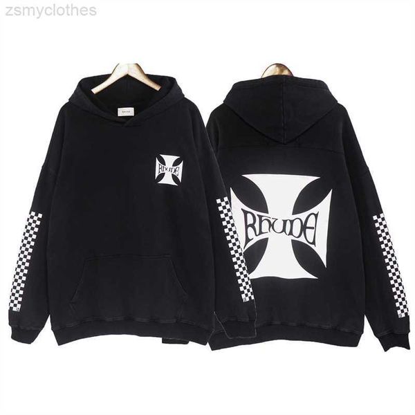 men's hoodies sweatshirts rhude jaket sweter jalanan tinggi pria dan wanita hoodie longgar retro merek fashion lama dicuci dan dibuat r, Black
men's hoodies sweatshirts rhude jaket sweter jalanan tinggi pria dan wanita hoodie longgar retro merek fashion lama dicuci dan dibuat r, Black