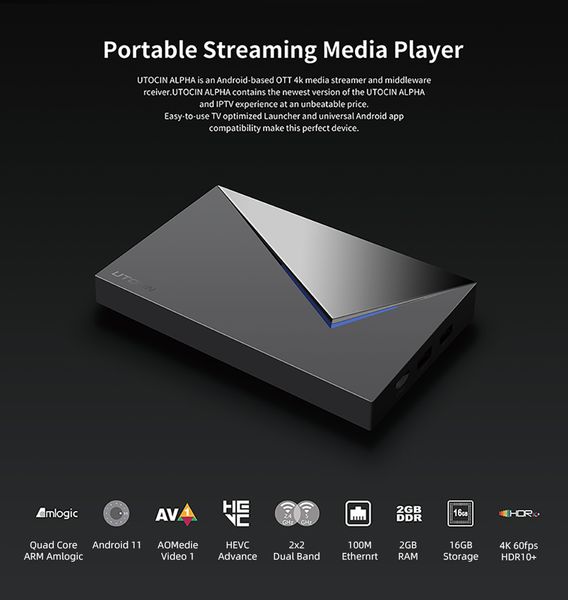 utocin alpha android 11.0 tv box amlogic s905w2 2gb 16gb 2.4g 5g wifi bluetooth 4k av1 set box media steamer box vs xtv box
utocin alpha android 11.0 tv box amlogic s905w2 2gb 16gb 2.4g 5g wifi bluetooth 4k av1 set box media steamer box vs xtv box