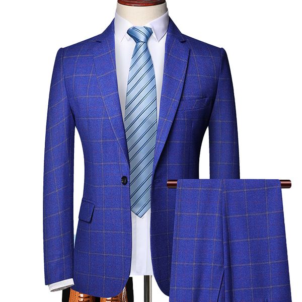 men's suits blazers blazer and pants classic plaid business office suits two -piece suit and one jacket groom wedding dress party host, White;black
men's suits blazers blazer and pants classic plaid business office suits two -piece suit and one jacket groom wedding dress party host, White;black
