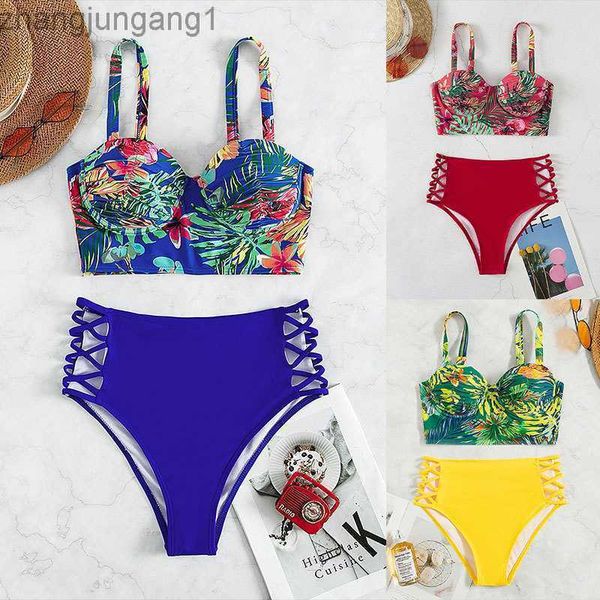 designer bikini new women's split swimwear bikini printed steel bracket high waist bikini swimwear women, White;black
designer bikini new women's split swimwear bikini printed steel bracket high waist bikini swimwear women, White;black