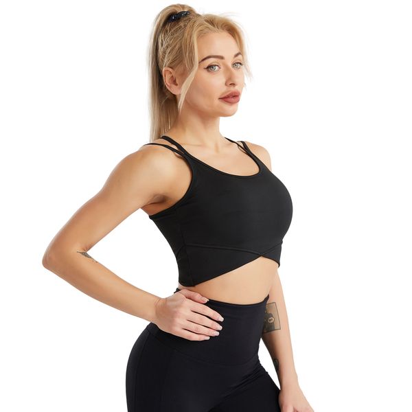 solid color women yoga bra slim fit sports bras fitness vest underwear gym running workout no steel ring built-in chest pad breathable soft
solid color women yoga bra slim fit sports bras fitness vest underwear gym running workout no steel ring built-in chest pad breathable soft