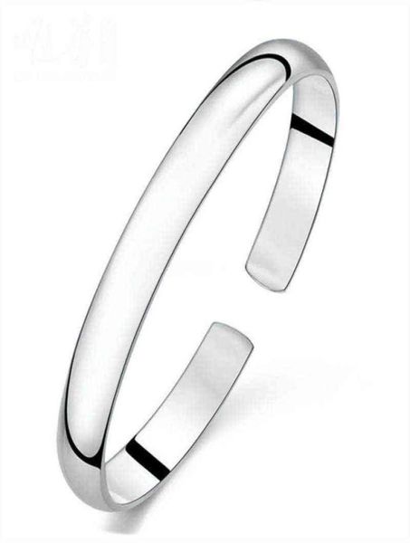 s925 silver smooth imperial open adjustable bracelet bangle for women girl lady wedding birthday gift8074452, Black
s925 silver smooth imperial open adjustable bracelet bangle for women girl lady wedding birthday gift8074452, Black