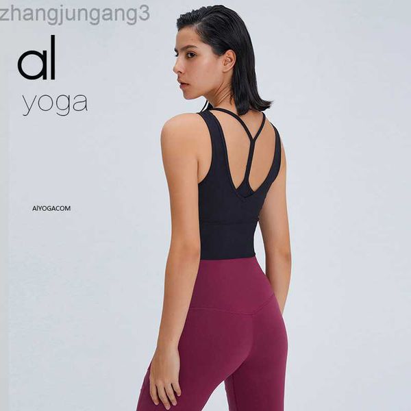 desginer alo yoga new lycra fiber sports fitness shockproof tank sports clothes for women, White
desginer alo yoga new lycra fiber sports fitness shockproof tank sports clothes for women, White