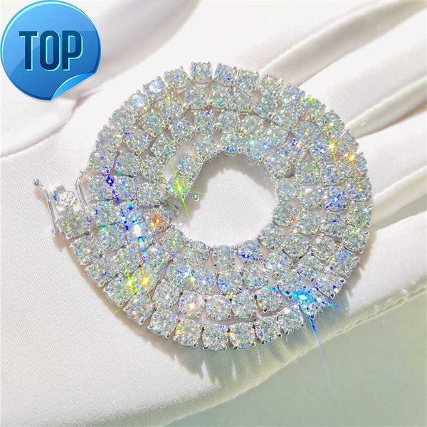 custom hip hop bling vvs1 3mm 4mm 5mm 6.5mm ice out diamond moissanite tennis chain, Silver
custom hip hop bling vvs1 3mm 4mm 5mm 6.5mm ice out diamond moissanite tennis chain, Silver