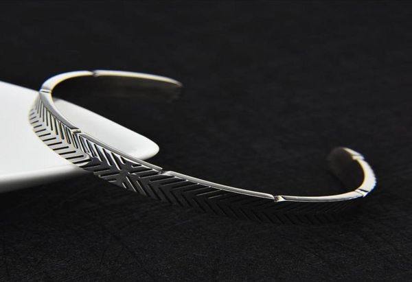 selling gold silver color vintage leaves pattern stainless steel open bracelet bangle for women men7704559, Black
selling gold silver color vintage leaves pattern stainless steel open bracelet bangle for women men7704559, Black