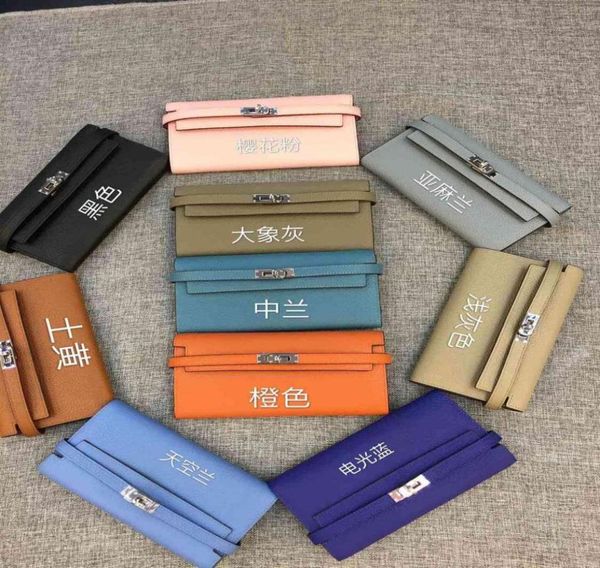 2020 the style fashion genuine cow leather women long money clips 21 cm 9 color4435567, Black
2020 the style fashion genuine cow leather women long money clips 21 cm 9 color4435567, Black