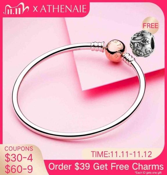 athenaie 925 sterling silver basic elegant charm bangle bracelet with gold clasp fit charms beads for women jewelry gift9771864, Black
athenaie 925 sterling silver basic elegant charm bangle bracelet with gold clasp fit charms beads for women jewelry gift9771864, Black