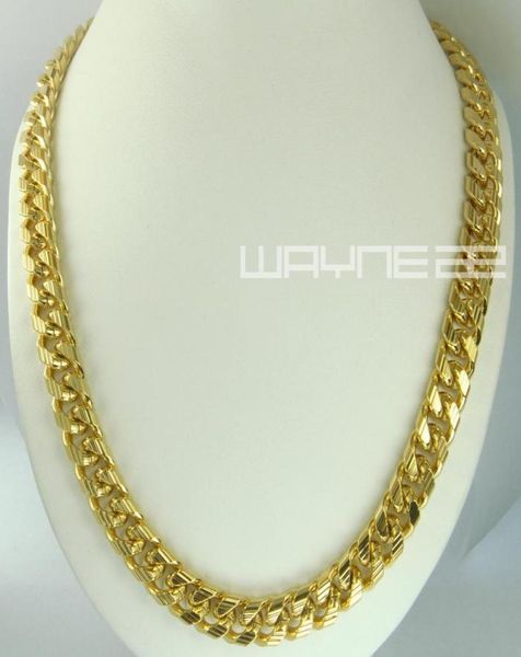 18k yellow gold gf curb ring link solid mens women long necklace jewellery n2237461284, Silver
18k yellow gold gf curb ring link solid mens women long necklace jewellery n2237461284, Silver