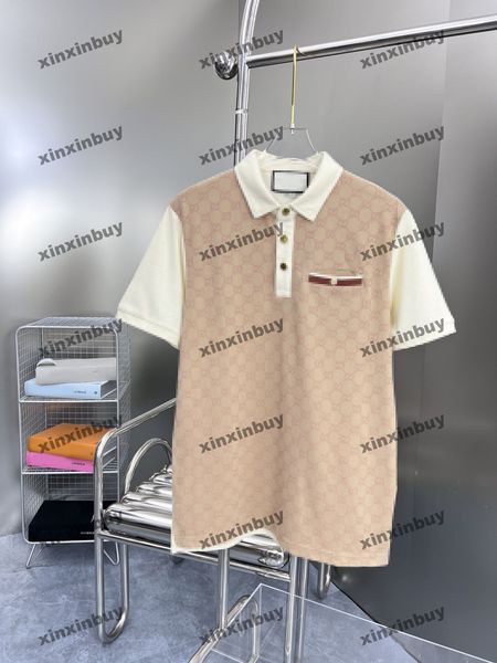 xinxinbuy men designer tee t shirt 23ss pocket double letter jacquard pattern short sleeve cotton women white khaki s-xl, Black;brown
xinxinbuy men designer tee t shirt 23ss pocket double letter jacquard pattern short sleeve cotton women white khaki s-xl, Black;brown