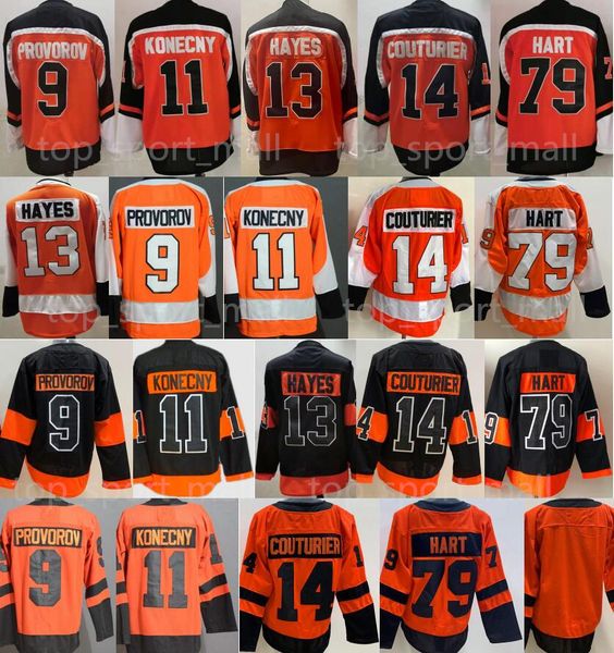 reverse retro ice hockey 9 ivan provorov jerseys 11 travis konecny 13 kevin hayes 14 sean couturier 79 carter hart stadium series black team, Black;red
reverse retro ice hockey 9 ivan provorov jerseys 11 travis konecny 13 kevin hayes 14 sean couturier 79 carter hart stadium series black team, Black;red