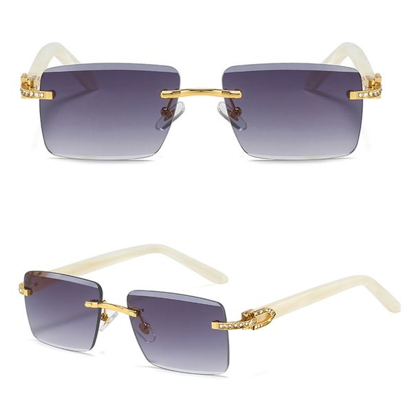 designer sunglasses rimless diamond cut eyeglass buffalo horn wood frame brown lens fashion ins net red same men and women carti glasses, White;black
designer sunglasses rimless diamond cut eyeglass buffalo horn wood frame brown lens fashion ins net red same men and women carti glasses, White;black
